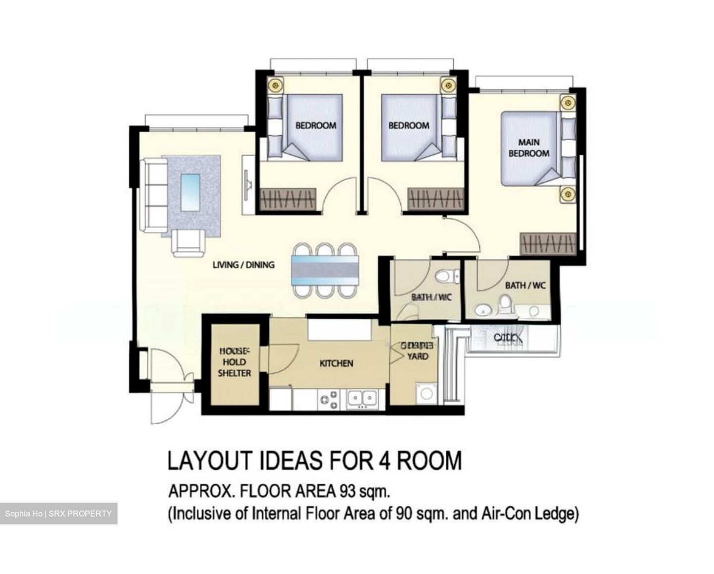 Blk 260A Kebun Baru Court (Ang Mo Kio), HDB 4 Rooms #563807581